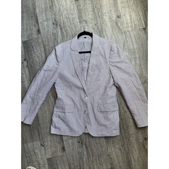 J.Crew Other - J Crew Ludlow Blazer Mens 38S Sport Coat Linen Cotton Somelos Portugal. SKU7